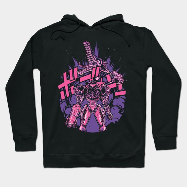 Boss explosion Hoodie by Pixeleyebat